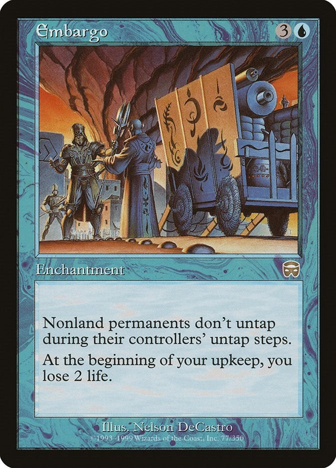 Image for Embargo (77) - Magic: The Gathering