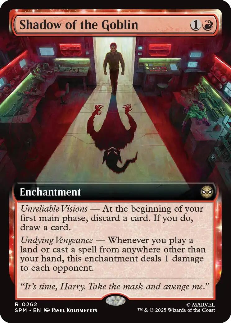 Image for Shadow of the Goblin (Extended Art) (262) - Magic: The Gathering