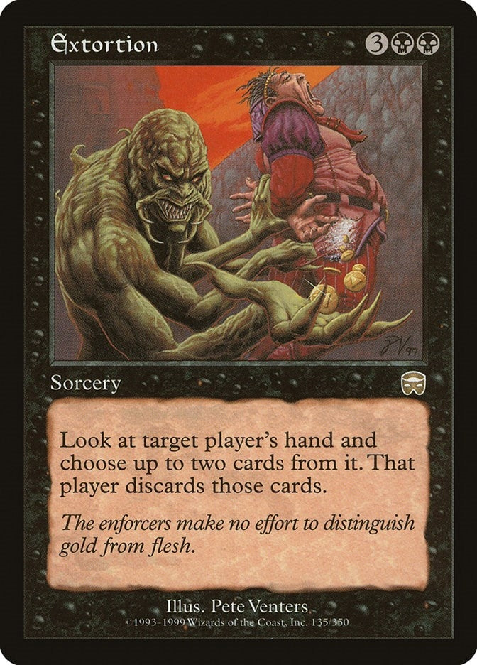 Image for Extortion (135) - Magic: The Gathering