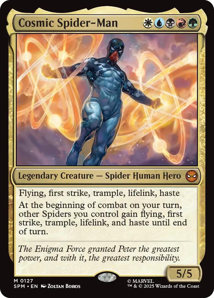Image for Cosmic Spider-Man (127) - Magic: The Gathering