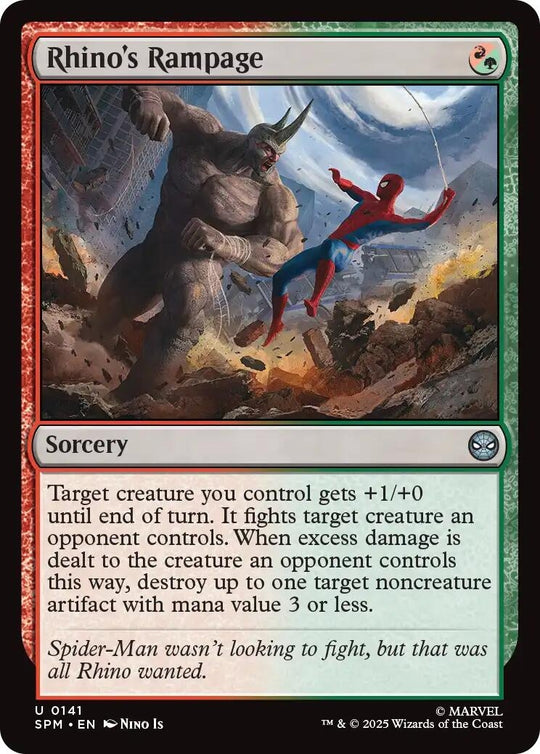 Image for Rhino's Rampage (141) - Magic: The Gathering