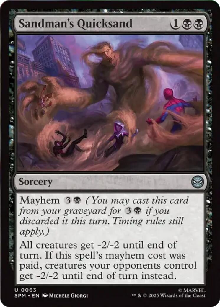 Image for Sandman's Quicksand (63) - Magic: The Gathering