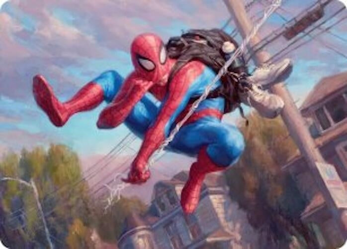 Image for Spider-Man, Web-Slinger Art Card (4) (ASSPM) - Magic: The Gathering