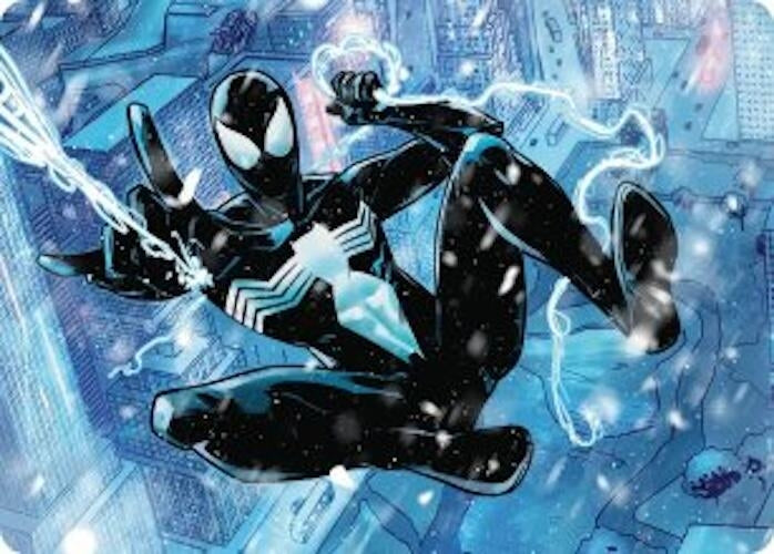 Image for Spectacular Spider-Man (Black) Art Card (52) (ASSPM) - Magic: The Gathering