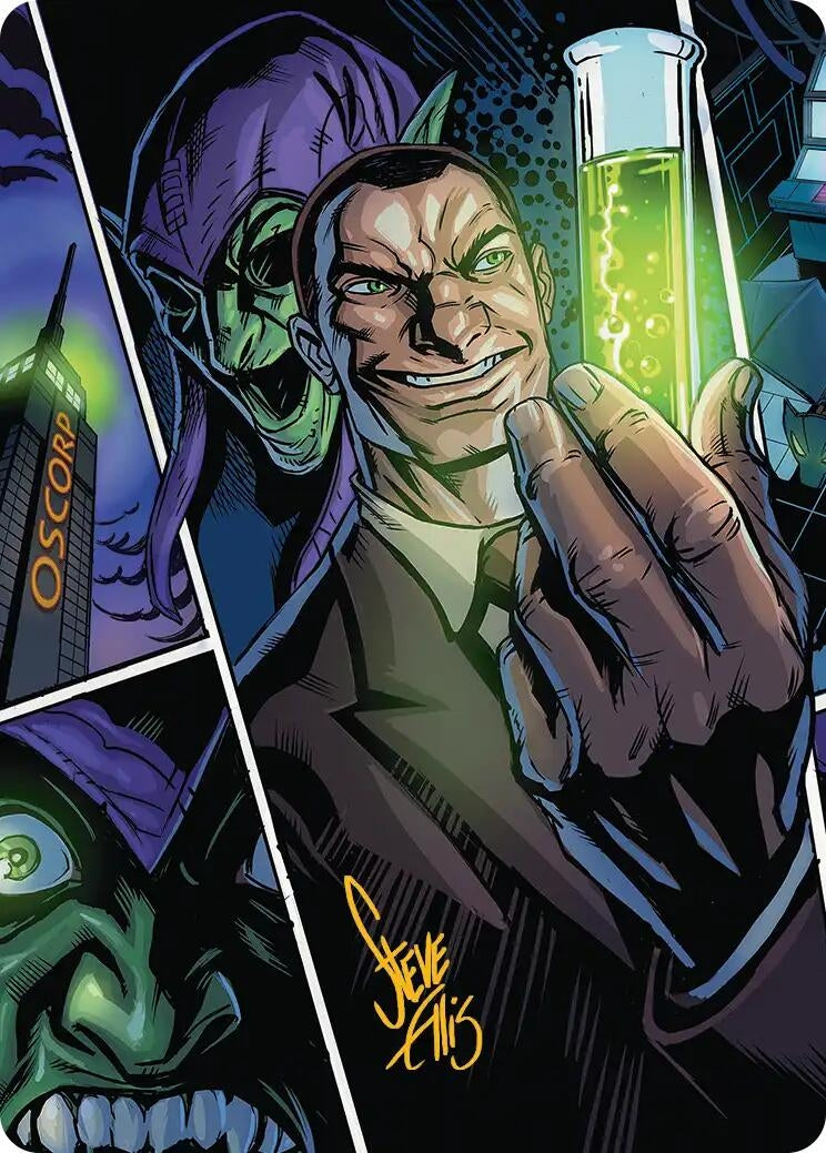 Image for Norman Osborn Art Card (Gold-Stamped Signature) (43) (ASSPM) - Magic: The Gathering