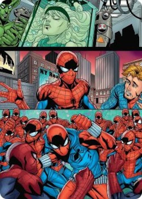 Image for The Clone Saga Art Card (42) (ASSPM) - Magic: The Gathering