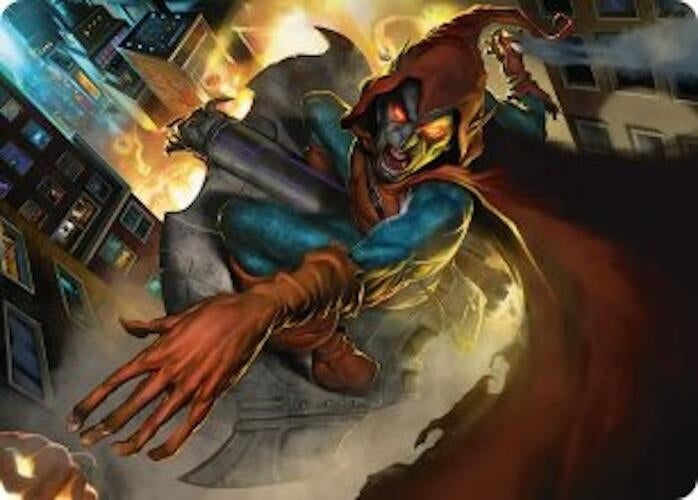 Image for Hobgoblin, Mantled Marauder Art Card (15) (ASSPM) - Magic: The Gathering