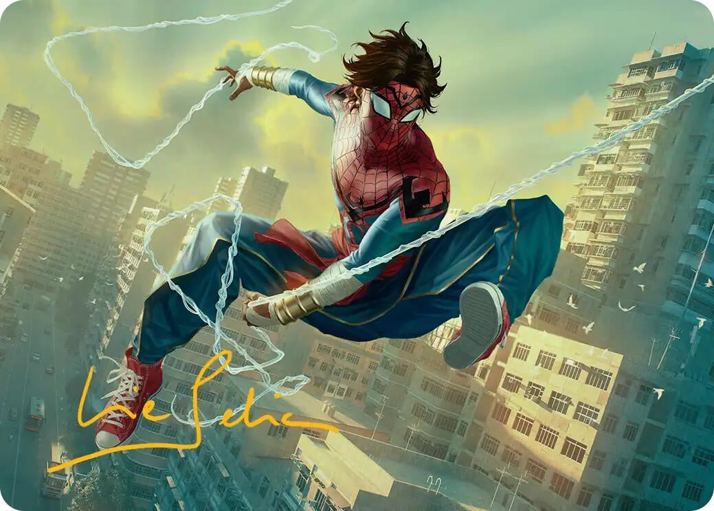 Image for Spider-Man India Art Card (Gold-Stamped Signature) (31) (ASSPM) - Magic: The Gathering
