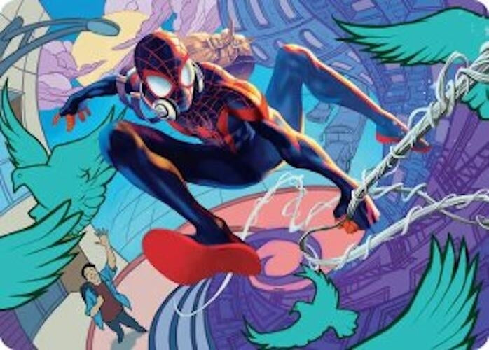 Image for Spider-Man, Brooklyn Visionary Art Card (20) (ASSPM) - Magic: The Gathering