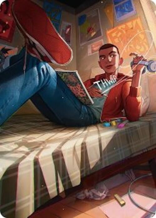 Image for Miles Morales Art Card (35) (ASSPM) - Magic: The Gathering