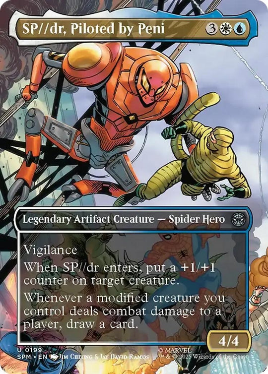 Image for SP//dr, Piloted by Peni (Borderless) (199) - Magic: The Gathering