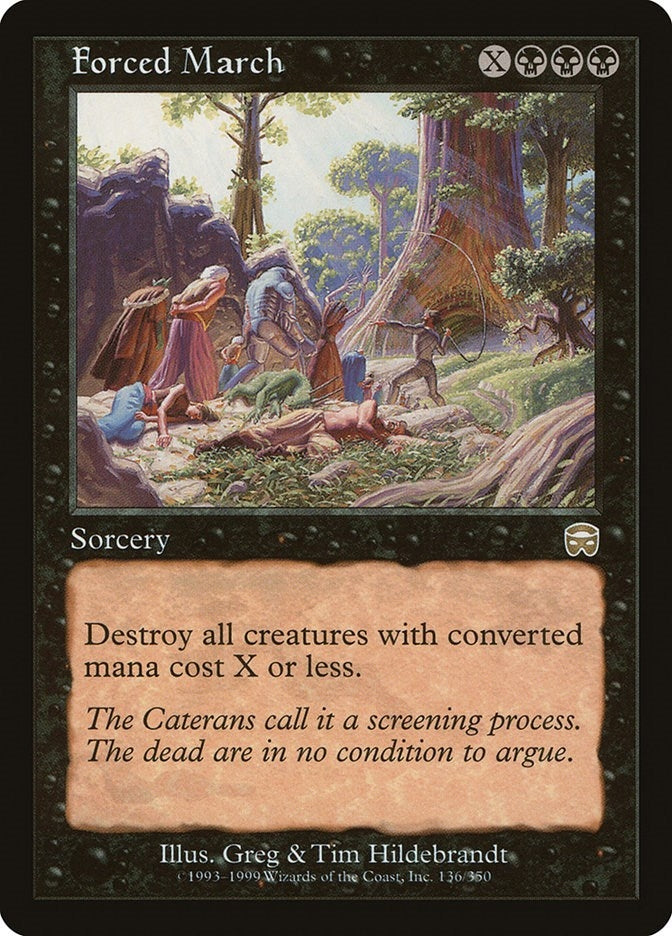 Image for Forced March (136) - Magic: The Gathering
