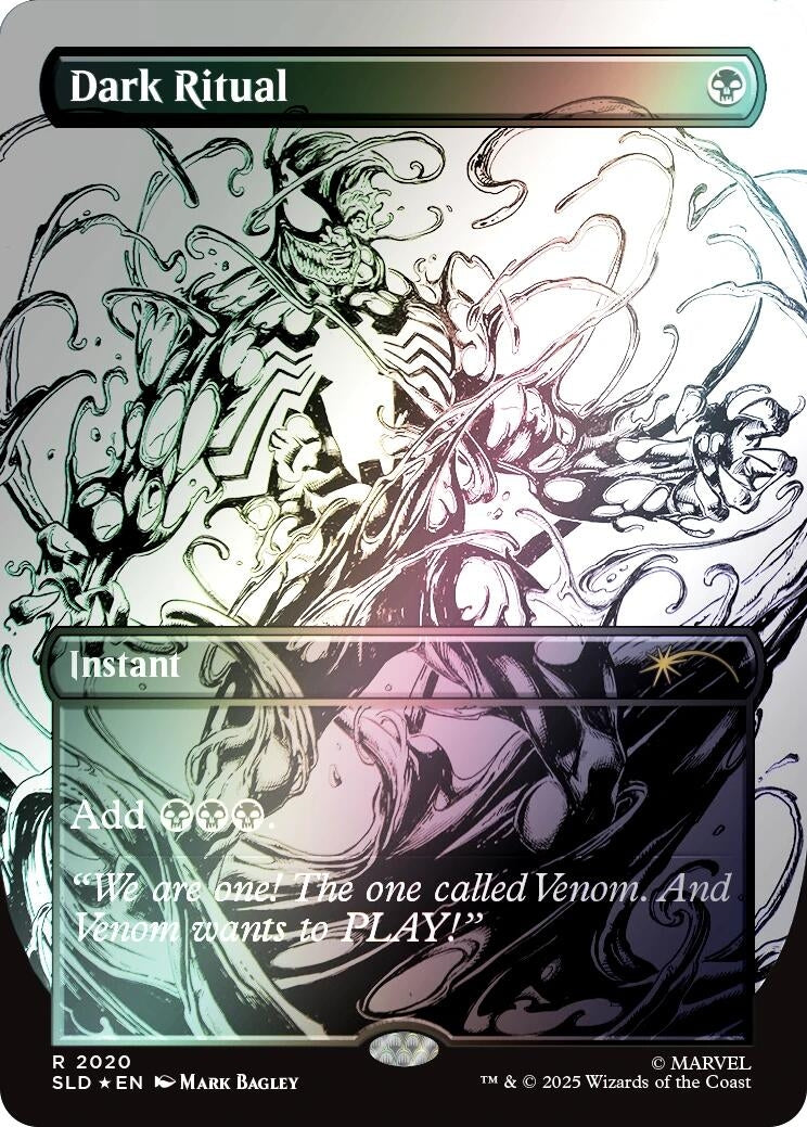 Image for Dark Ritual (2020) (Rainbow Foil) (2020) - Magic: The Gathering