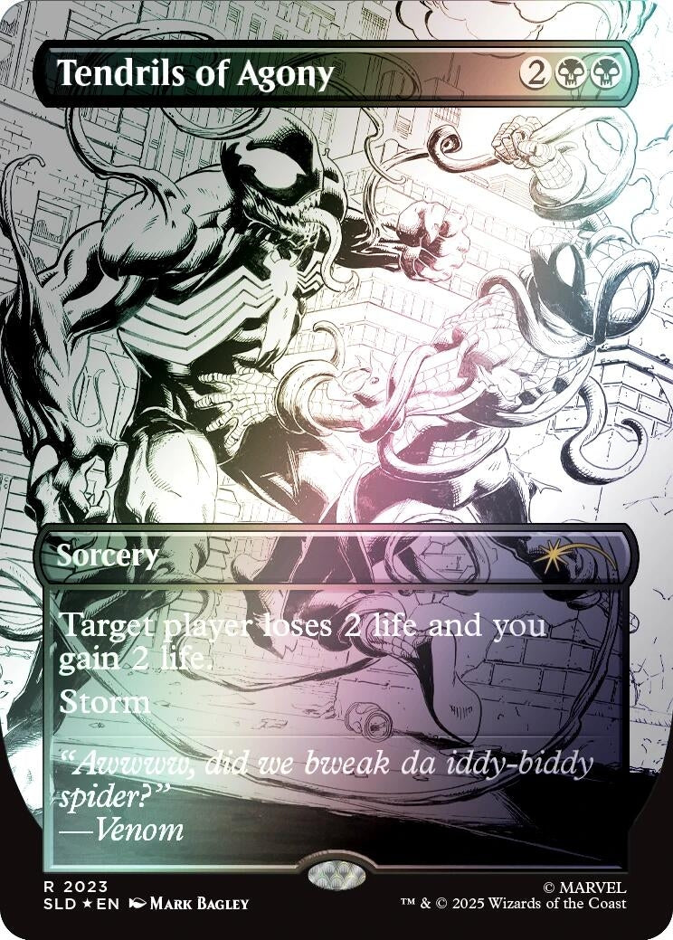 Image for Tendrils of Agony (2023) (Rainbow Foil) (2023) - Magic: The Gathering