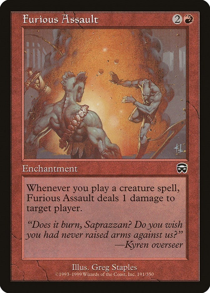 Image for Furious Assault (191) - Magic: The Gathering