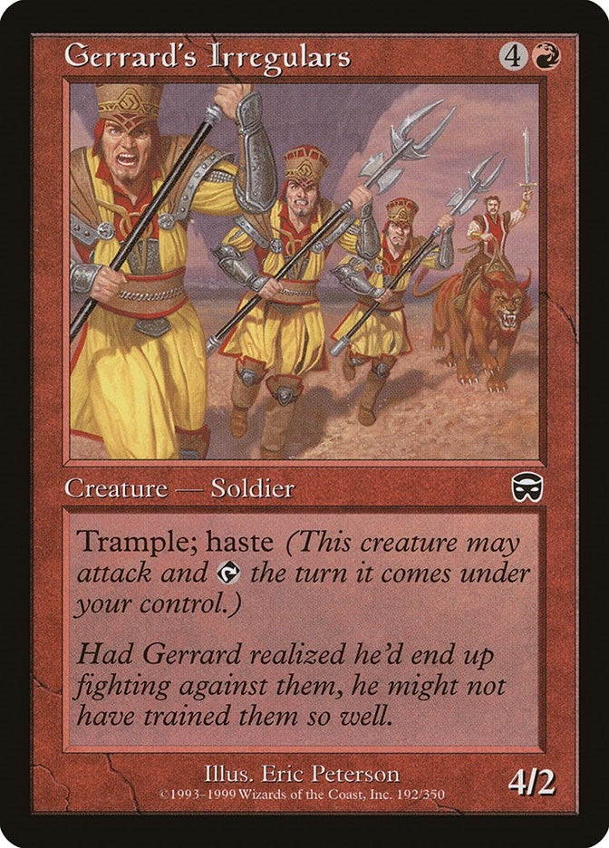 Image for Gerrard's Irregulars (192) - Magic: The Gathering
