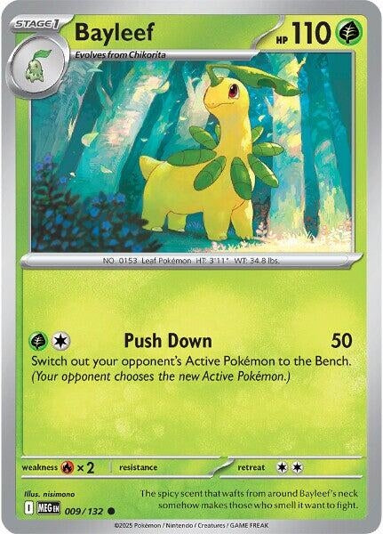 Image for Bayleef (009/132) (MEG) - Pokemon