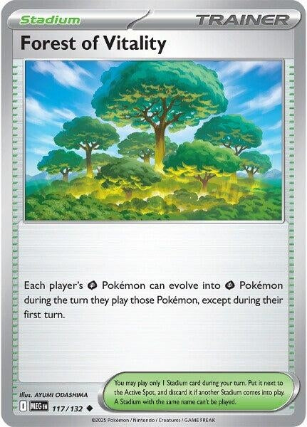 Image for Forest of Vitality (117/132) (MEG) - Pokemon