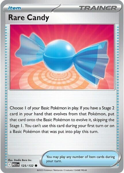 Image for Rare Candy (125/132) (MEG) - Pokemon