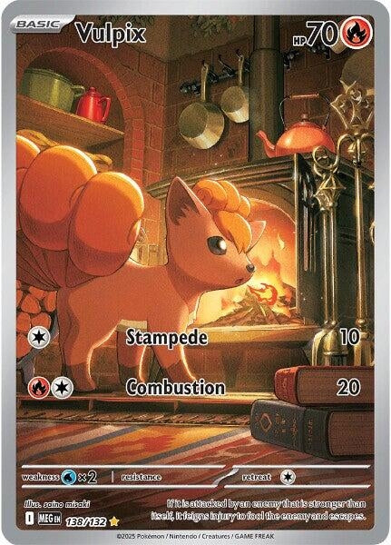 Image for Vulpix (138/132) (MEG) - Pokemon