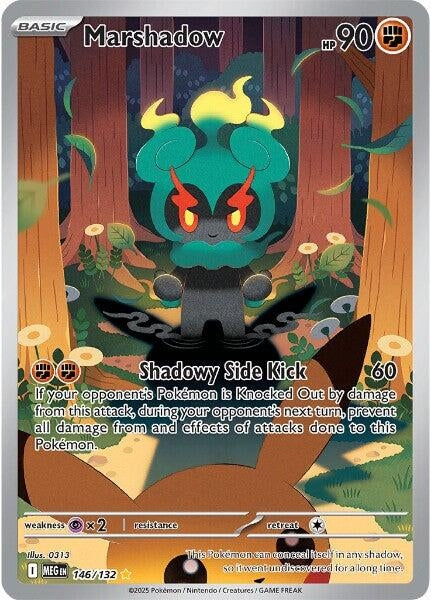 Image for Marshadow (146/132) (MEG) - Pokemon