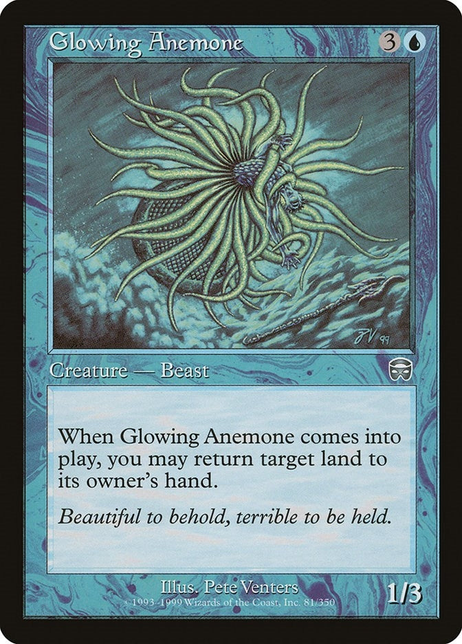 Image for Glowing Anemone (81) - Magic: The Gathering