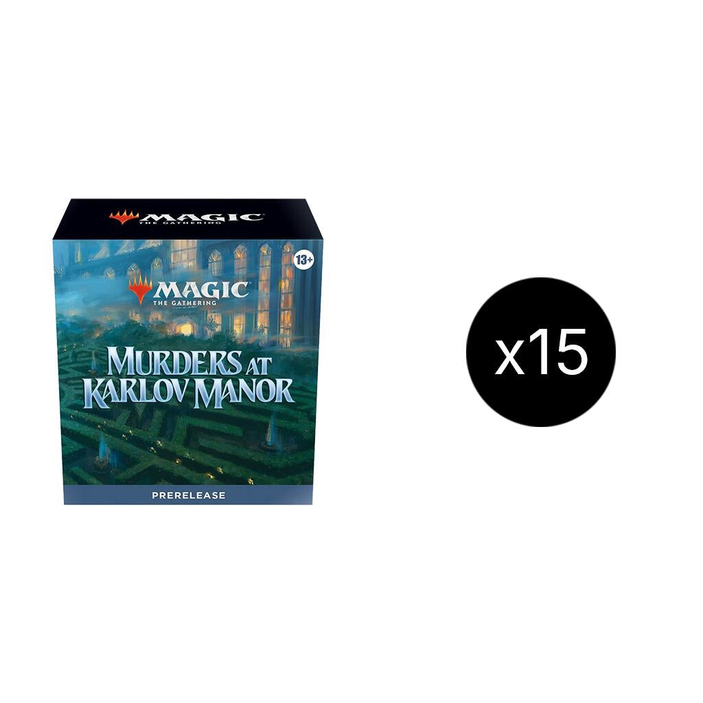 Image for Murders at Karlov Manor - Prerelease Pack Case - Magic: The Gathering