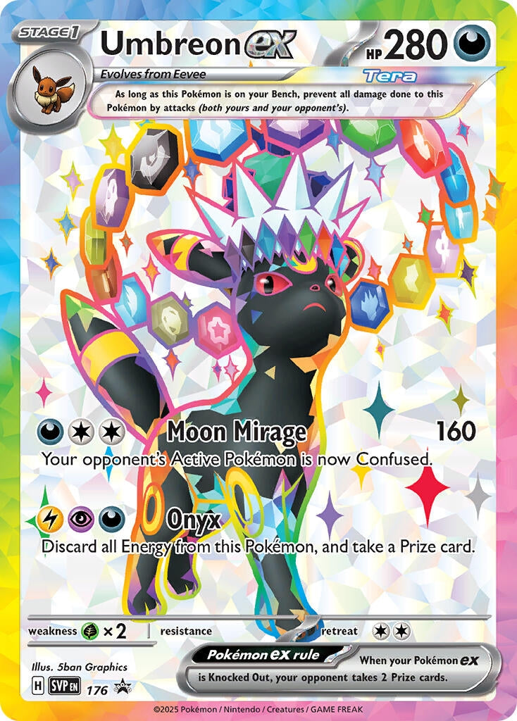 Image for Umbreon ex - 176 (176) (SVP) - Pokemon