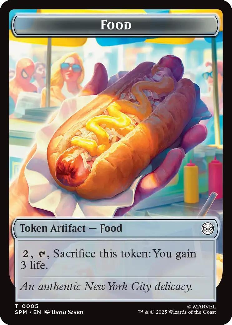 Image for Food // Robot Double-Sided Token (5 // 6) - Magic: The Gathering