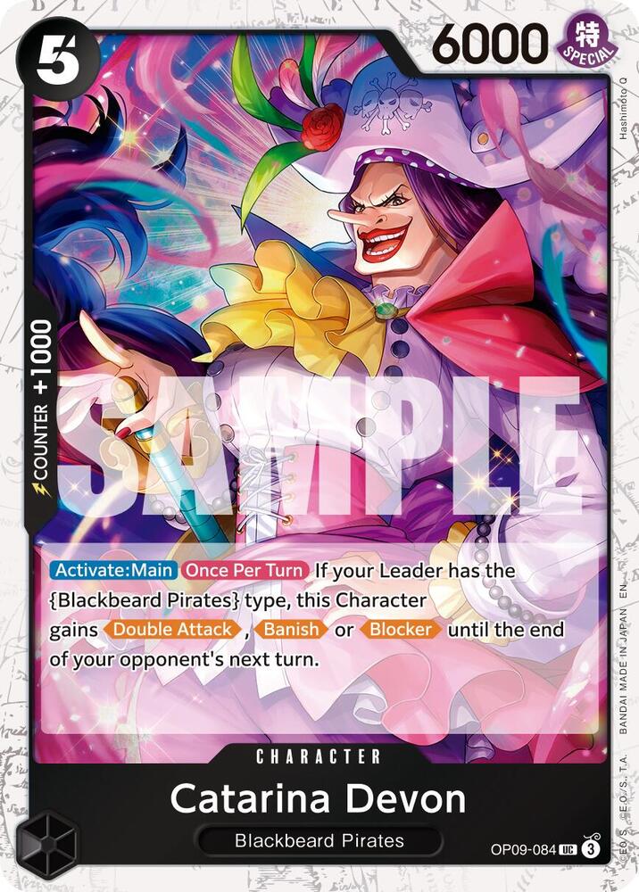 Catarina Devon (Pirate Foil) (OP09-084) (PRB-02)