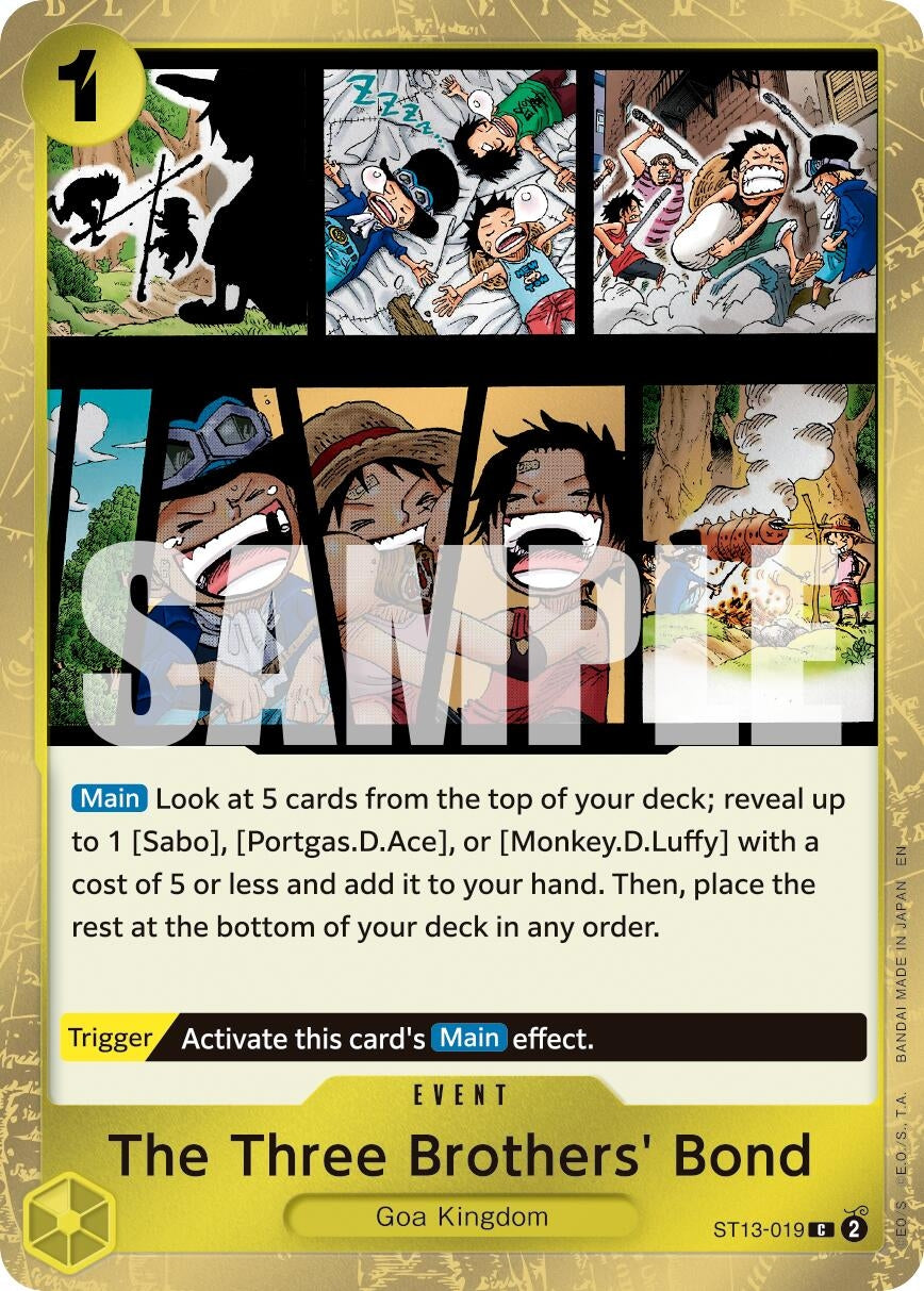 The Three Brothers' Bond (Pirate Foil) (ST13-019) (PRB-02)
