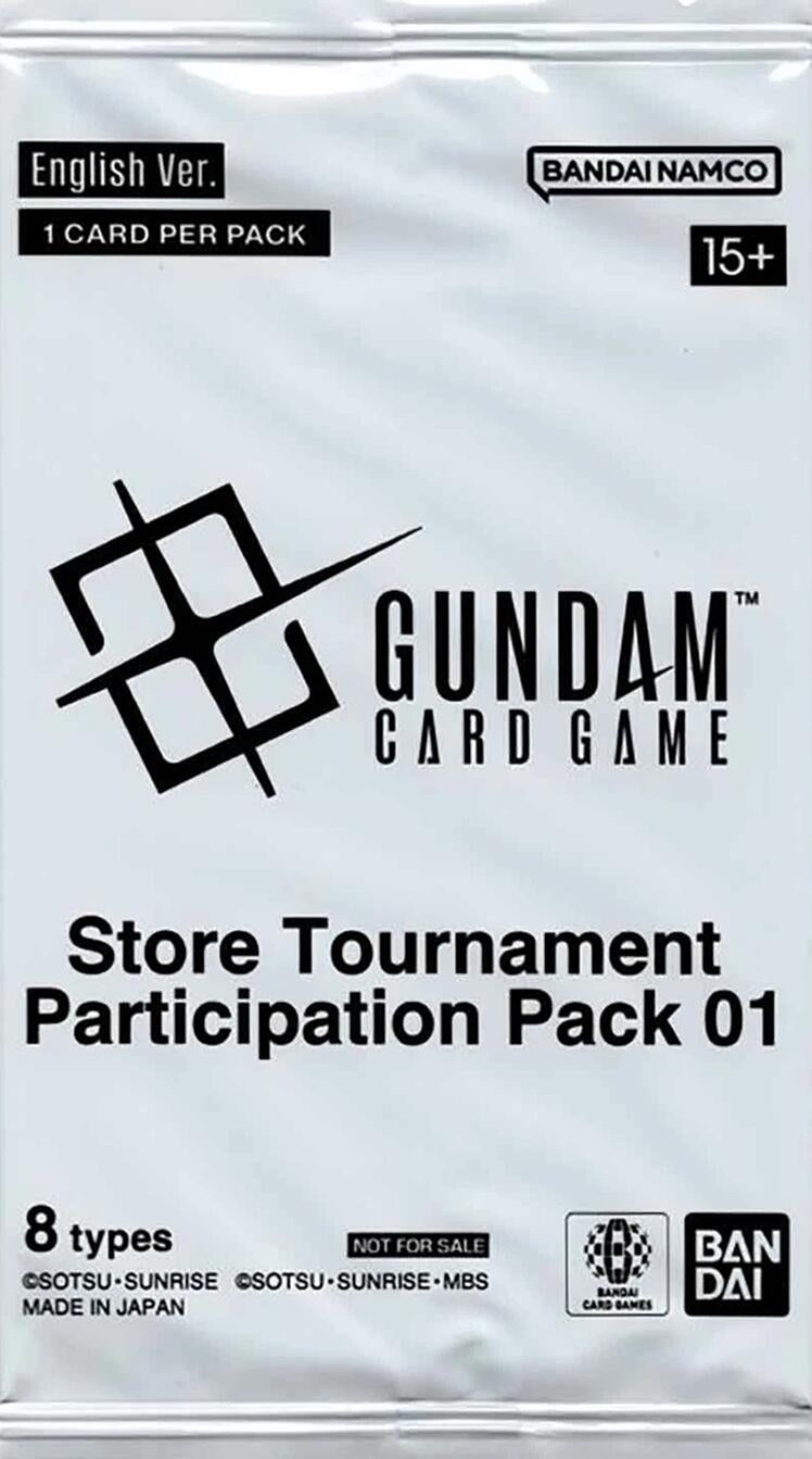 Image for Store Tournament Participation Pack 01 - Gundam Card Game