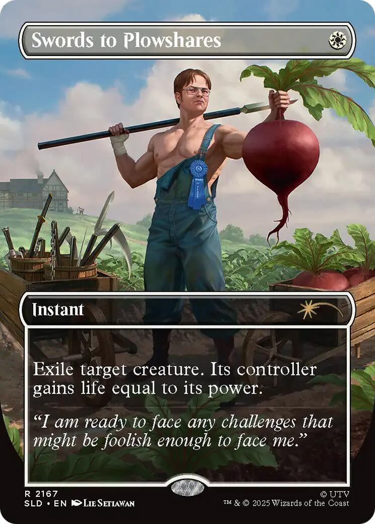 Image for Swords to Plowshares (2167) (2167) - Magic: The Gathering