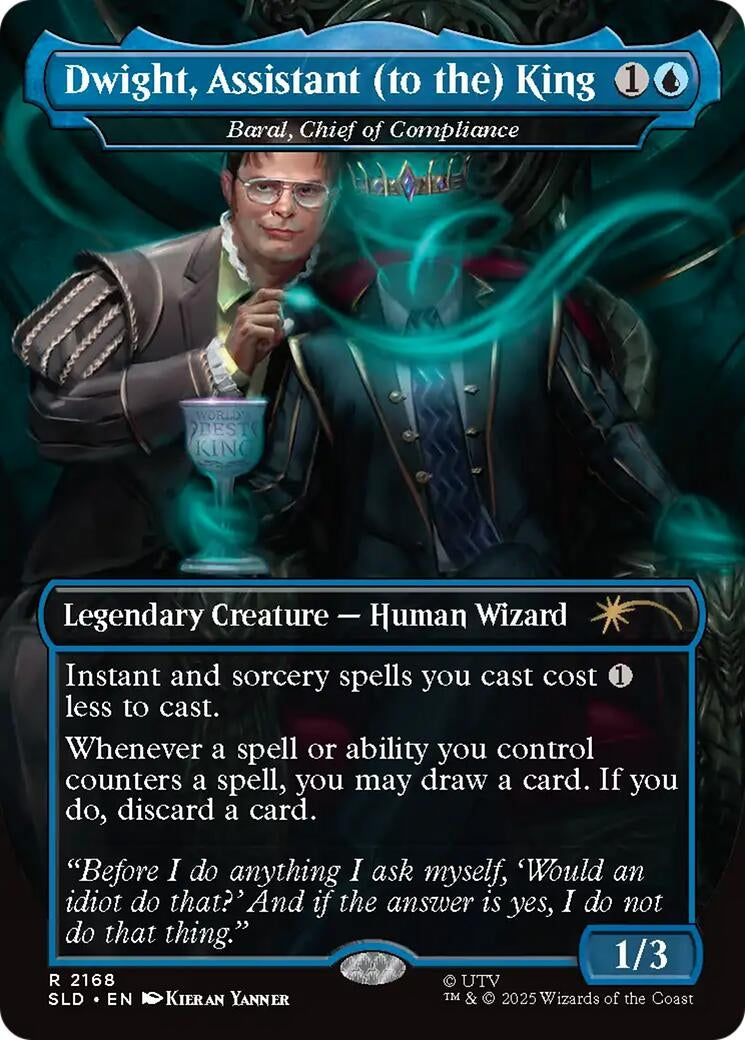 Image for Dwight, Assistant (to the) King - Baral, Chief of Compliance (2168) - Magic: The Gathering