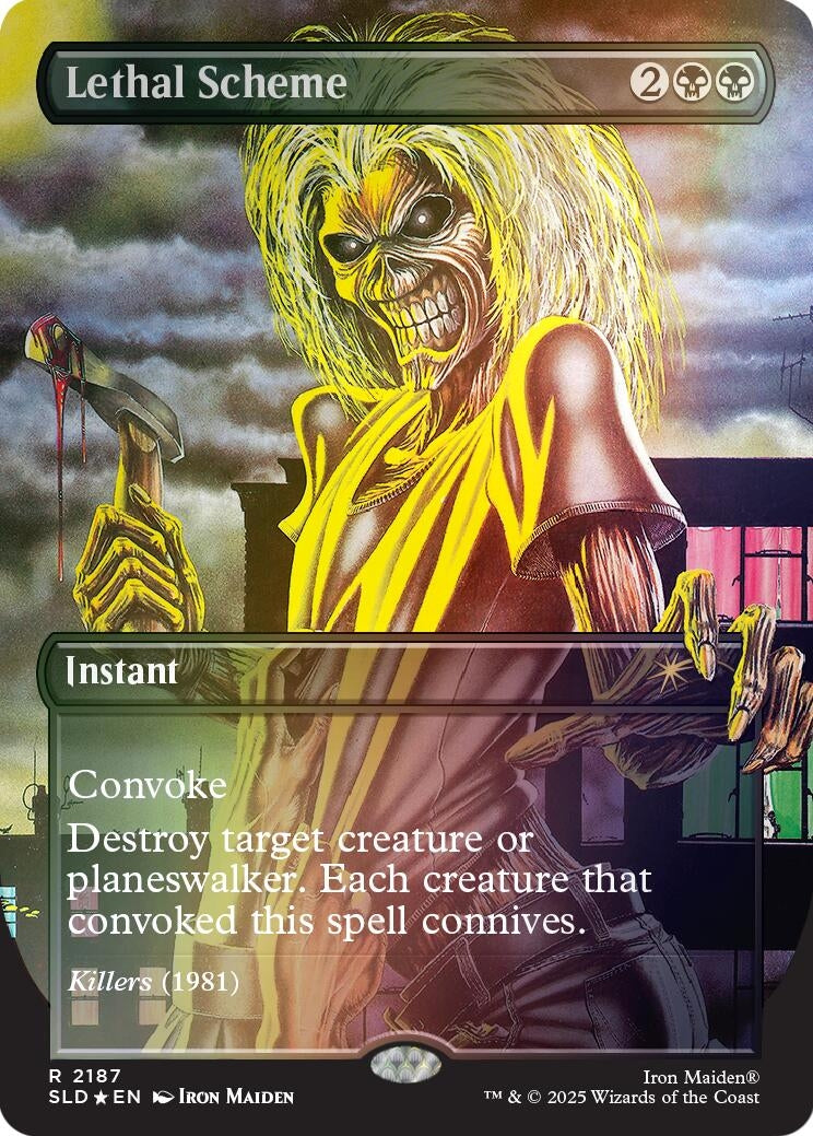 Image for Lethal Scheme (Rainbow Foil) (2187) - Magic: The Gathering
