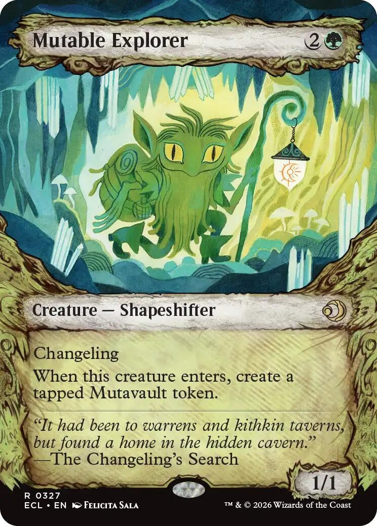 Image for Mutable Explorer (Showcase) (327) - Magic: The Gathering
