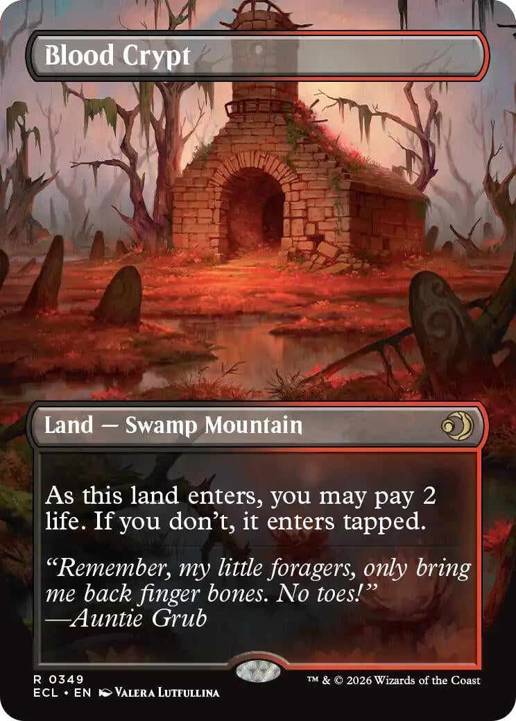 Image for Blood Crypt (Borderless) (349) (ECL) - Magic: The Gathering