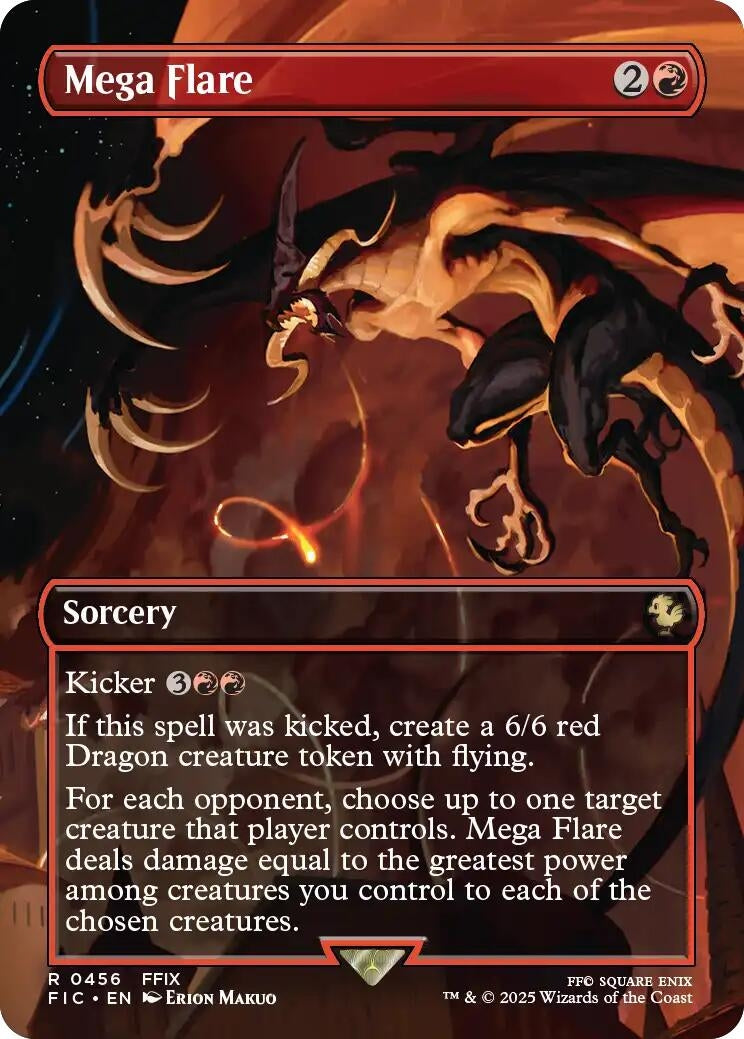 Image for Mega Flare (Borderless) (456) - Magic: The Gathering