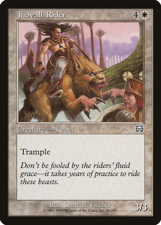 Image for Jhovall Rider (26) - Magic: The Gathering