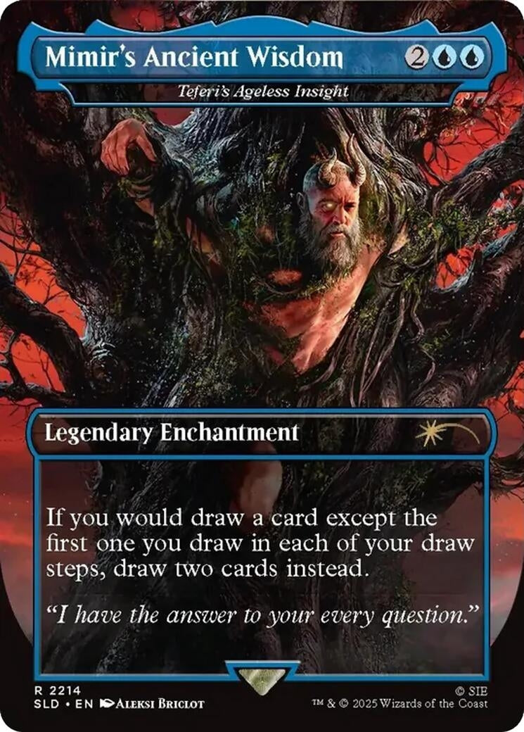 Image for Mimir's Ancient Wisdom - Teferi's Ageless Insight (2214) - Magic: The Gathering