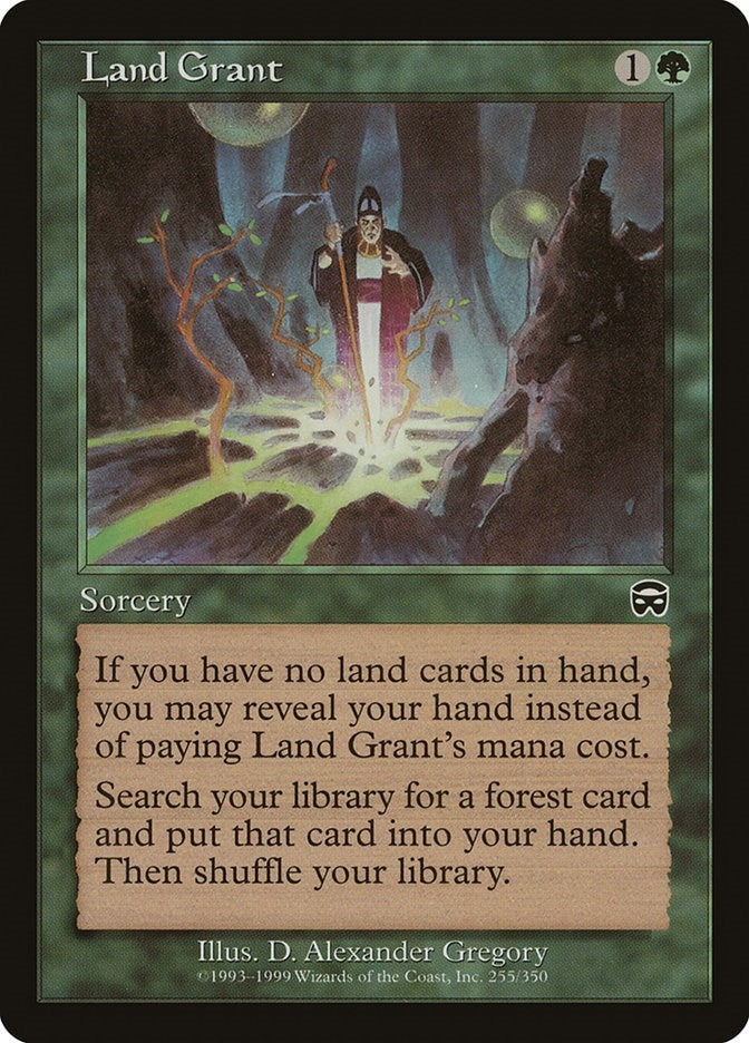 Image for Land Grant (255) - Magic: The Gathering