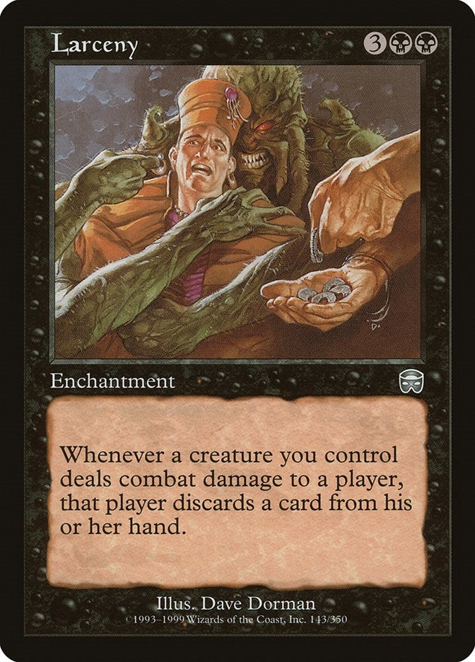 Image for Larceny (143) - Magic: The Gathering