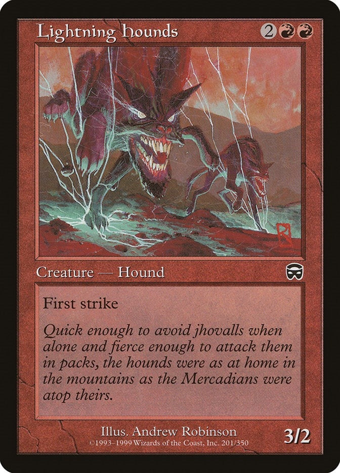 Image for Lightning Hounds (201) - Magic: The Gathering