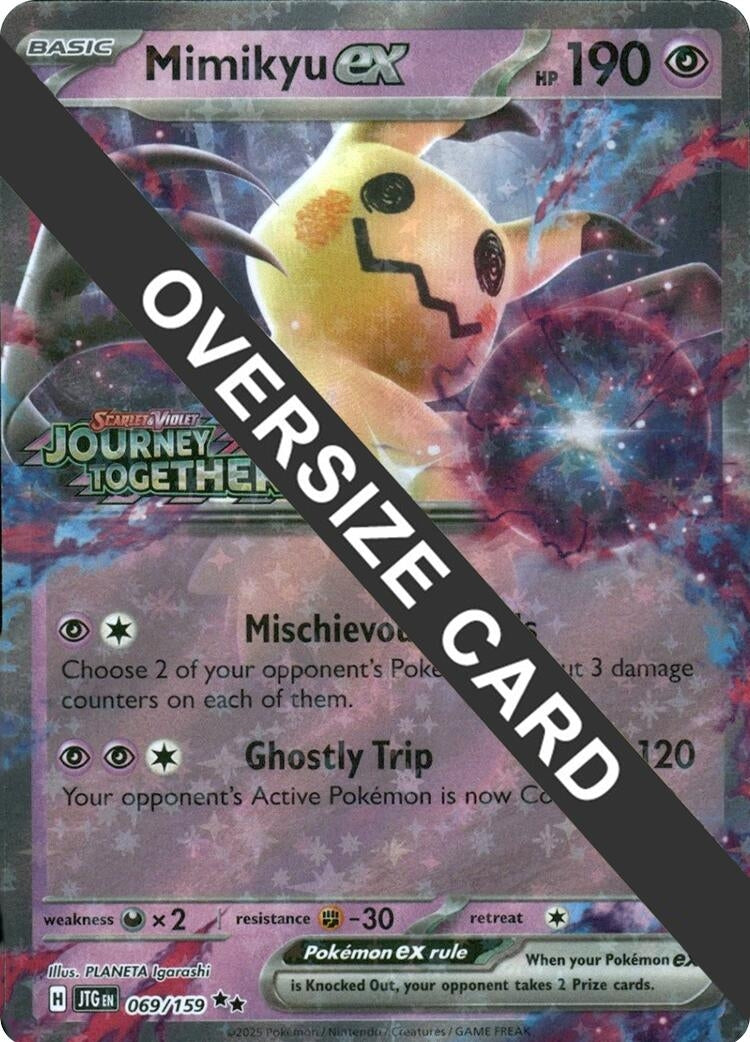 Image for Mimikyu ex (Journey Together Stamped) (069/159) (PR) - Pokemon