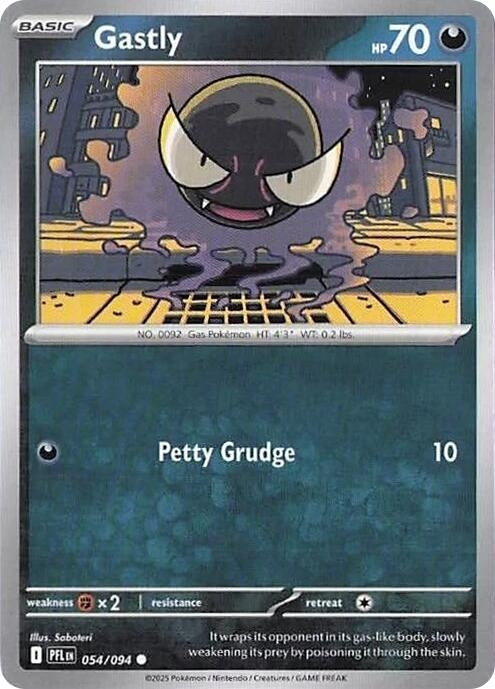 Image for Ghastly (054/094) (PFL) - Pokemon