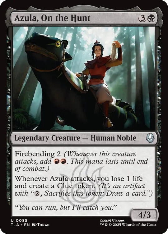 Image for Azula, On the Hunt (85) - Magic: The Gathering