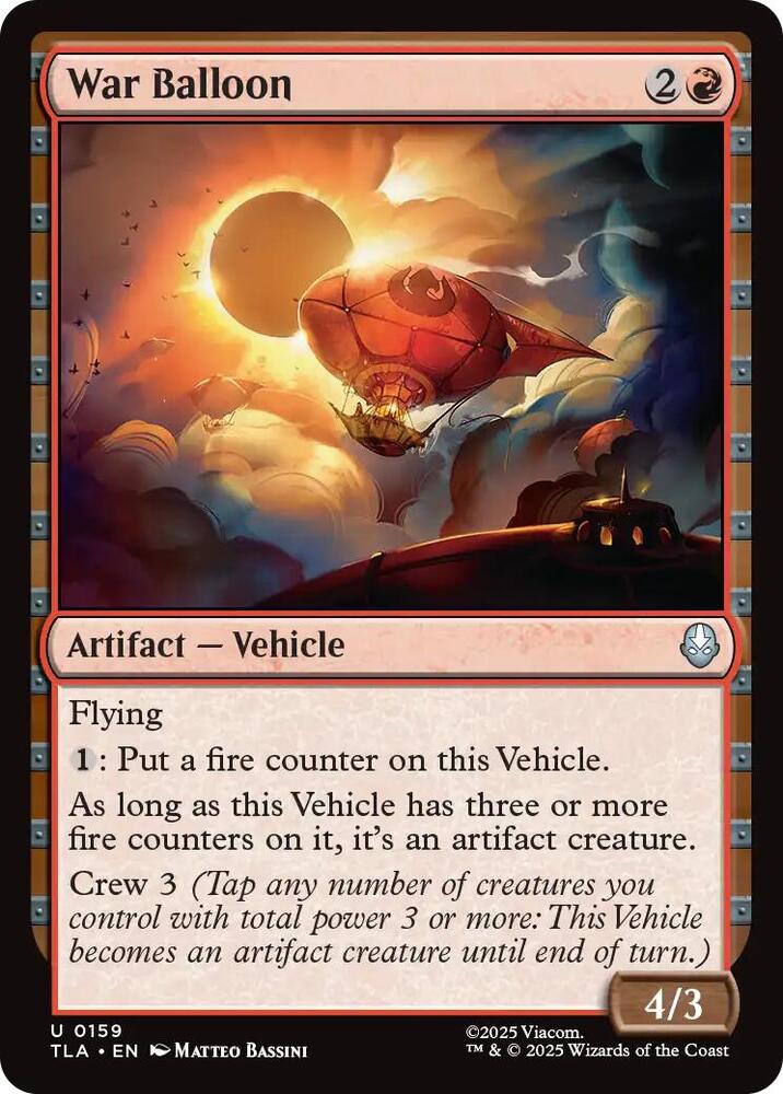Image for War Balloon (159) - Magic: The Gathering