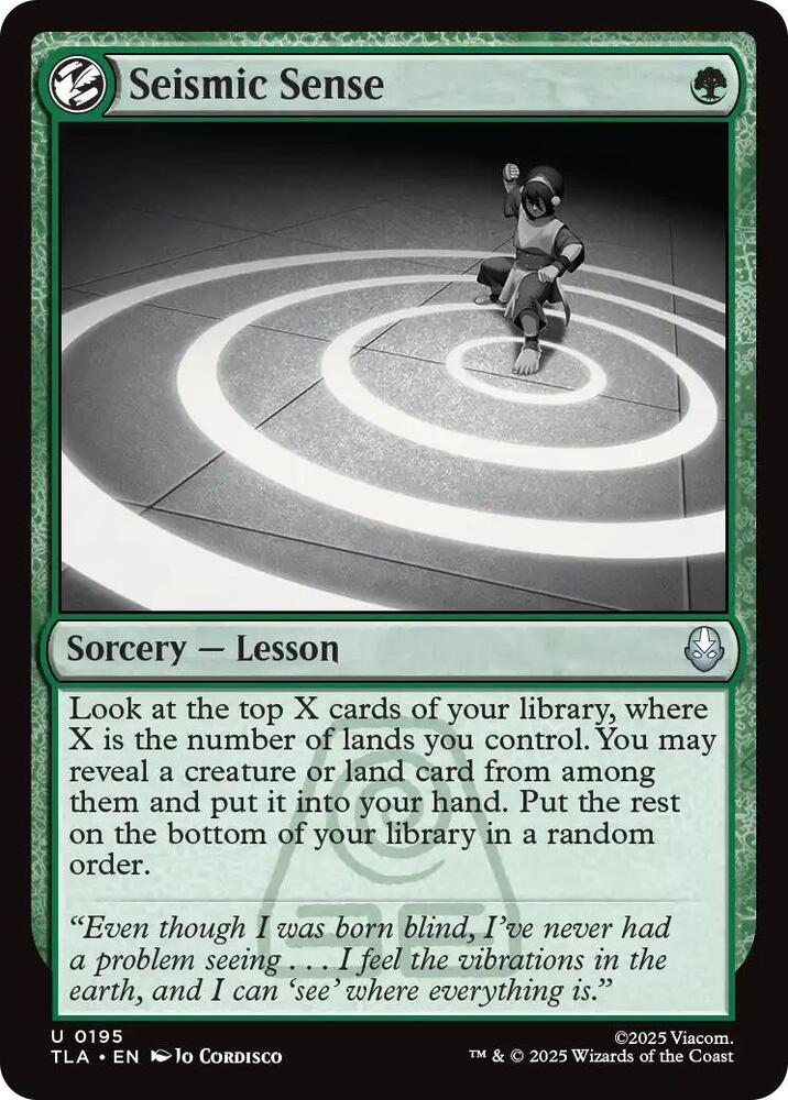 Image for Seismic Sense (195) - Magic: The Gathering