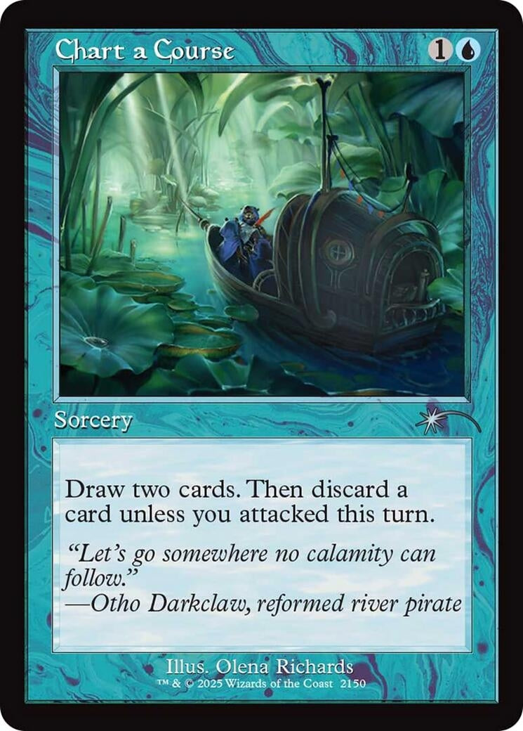 Image for Chart a Course (Retro Frame) (2150) - Magic: The Gathering