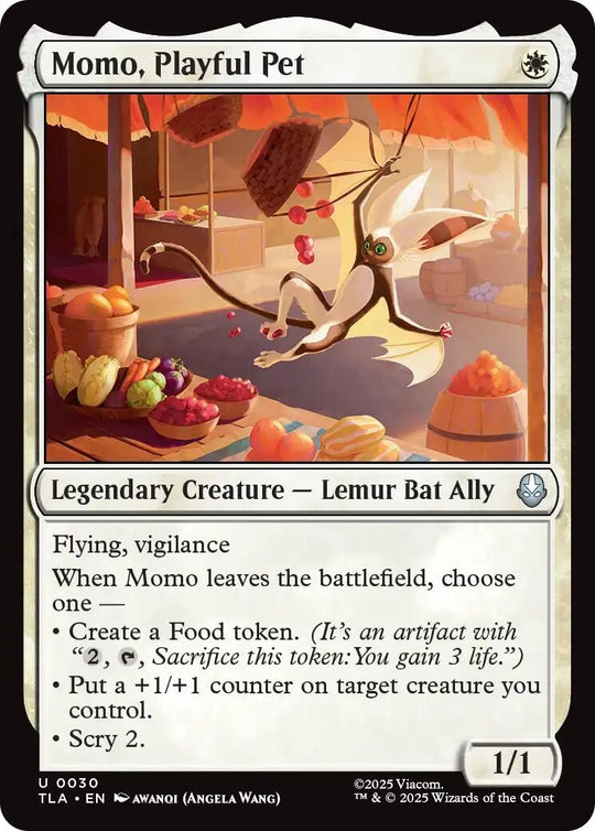 Image for Momo, Playful Pet (30) - Magic: The Gathering